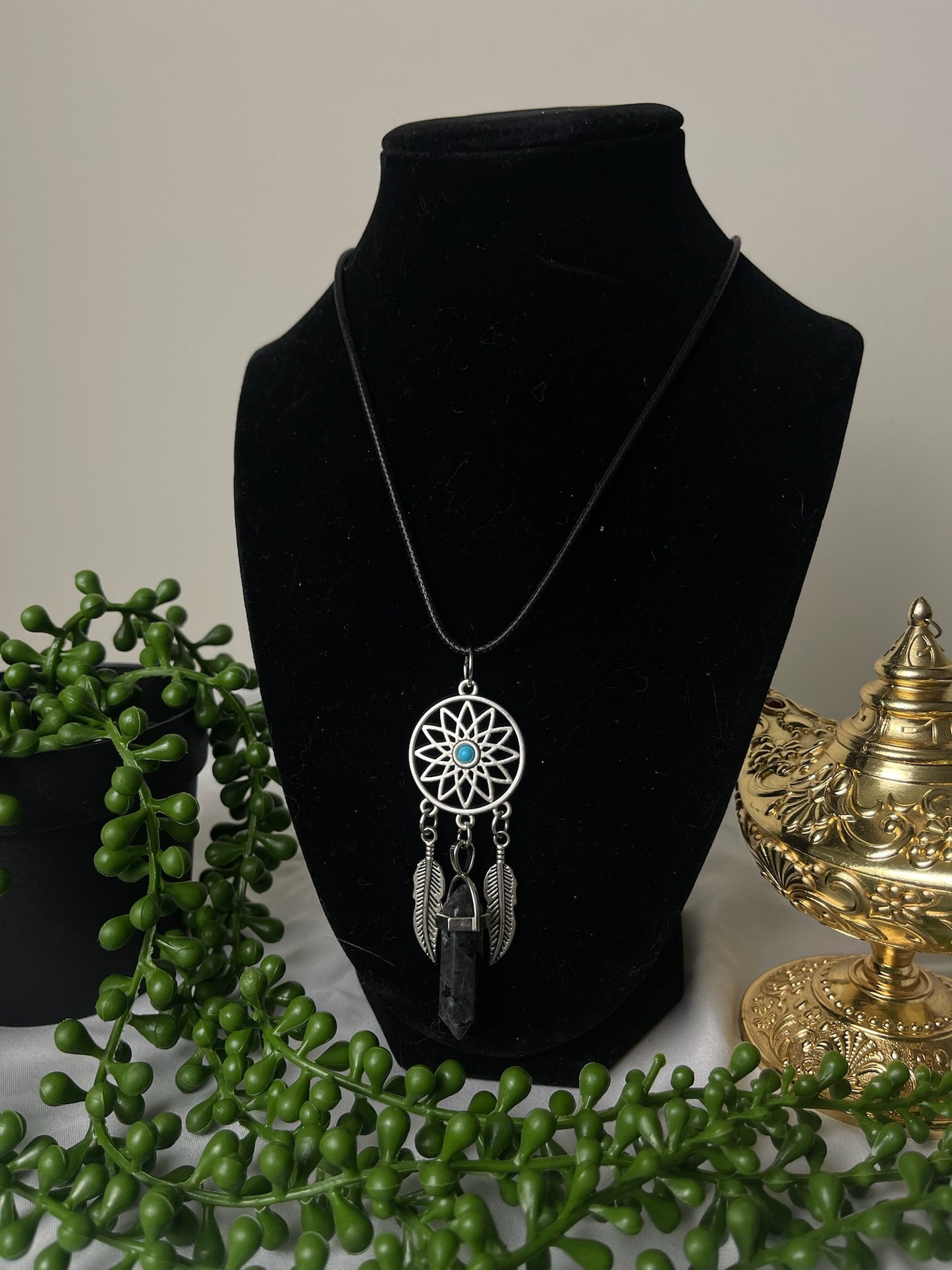 Flower of Life Labradorite Necklace