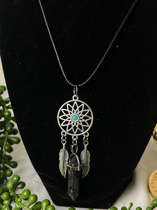 Flower of Life Labradorite Necklace