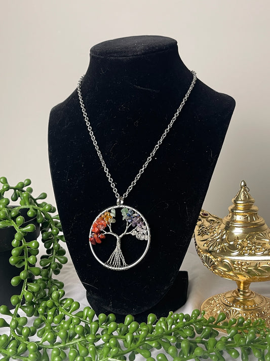 Chakra Tree Of Life Necklace