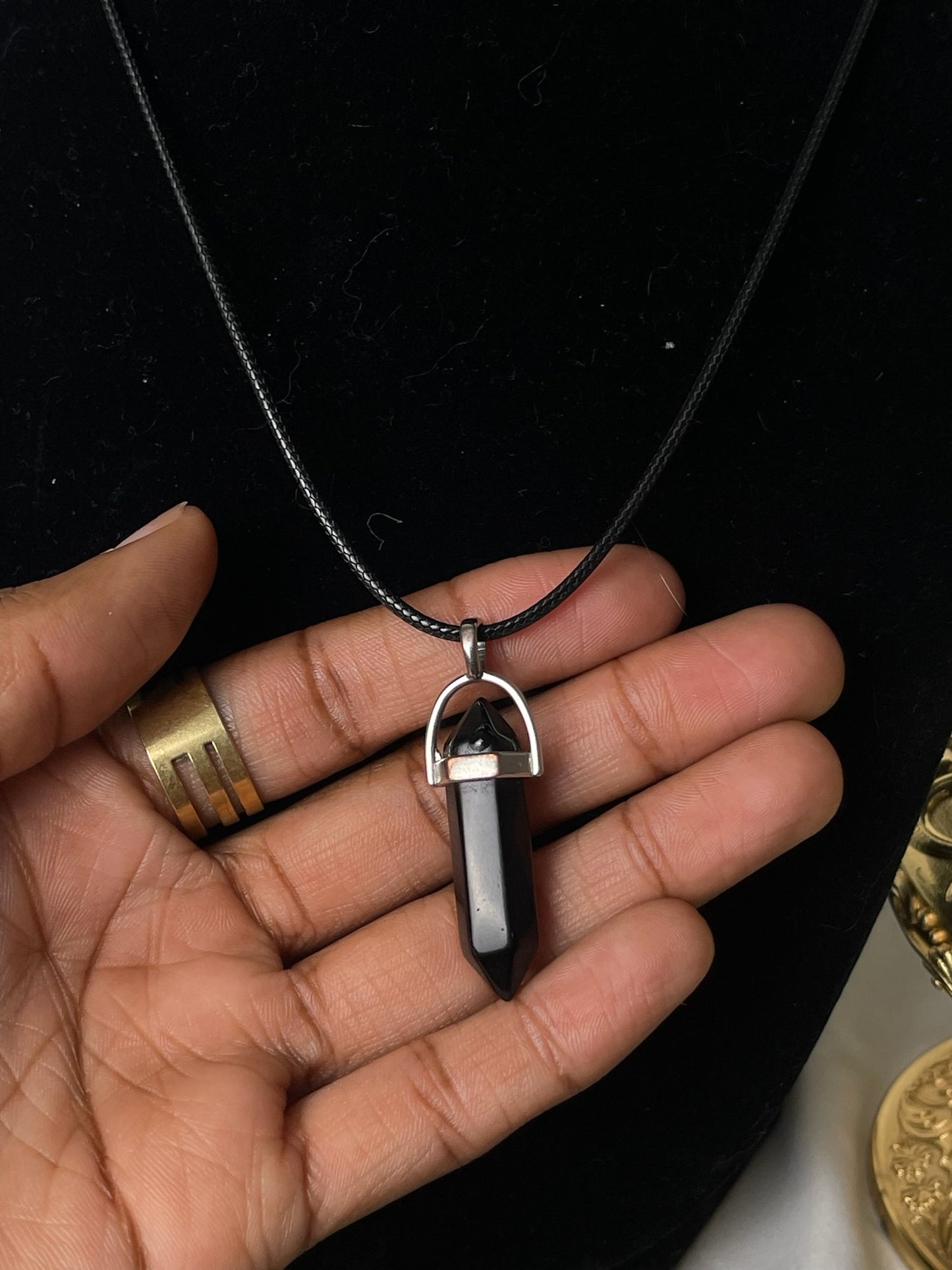 Black Obsidian Necklace